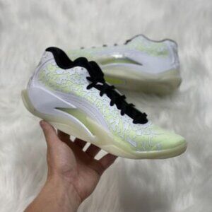 Nike Air Jordan Zion 3 Low Mens Basketball Shoes White DR0675-110 VNDS Size 9